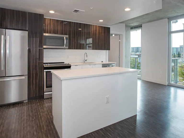 Kitchen and Living Area