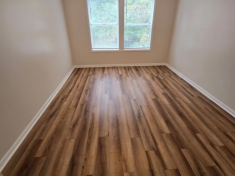 Spacious area with a private Full Bath, with shower, toilet, vanity and a large closet area. Your private view from the 3rd Floor is fit for a King, Queen or both!