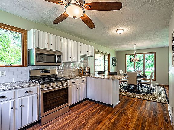 Kitchen with new appliances