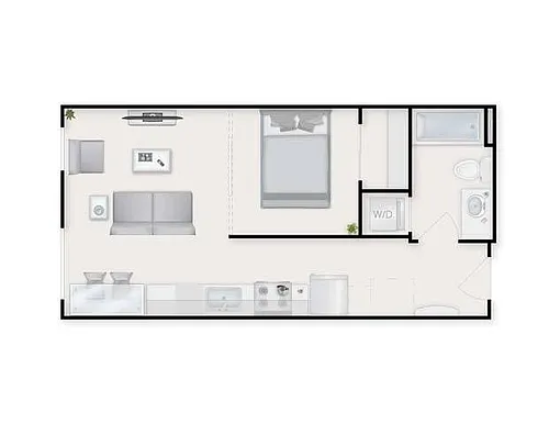 Floor plan H1x1