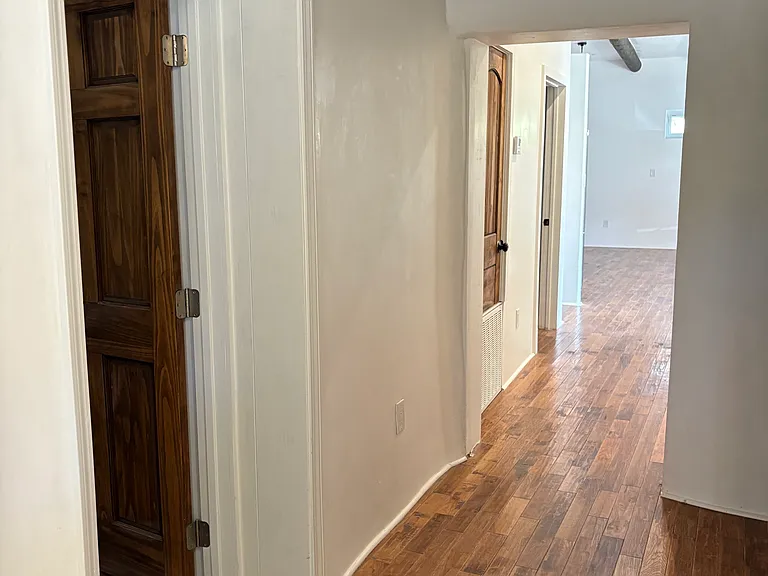 Entry way to hallway from Southside porch.