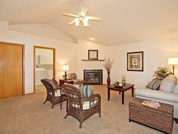 Living room, fireplace
