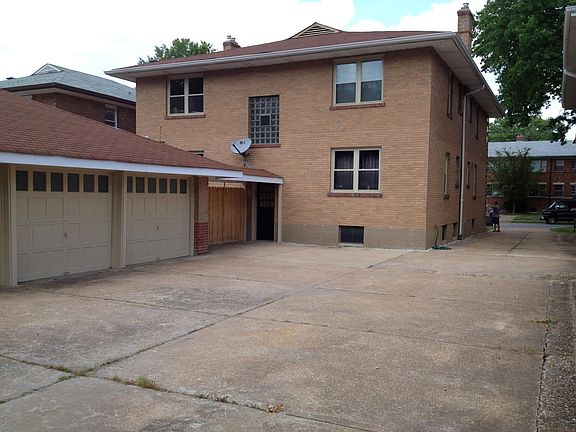 Garage and back of building