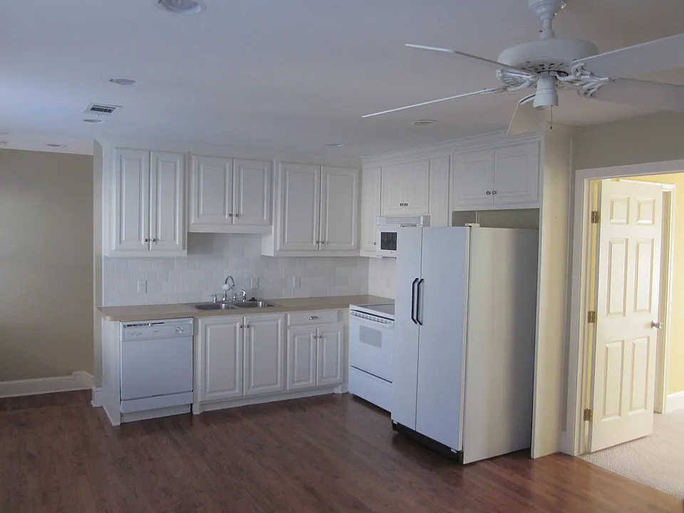 Open Kitchen view from living area.