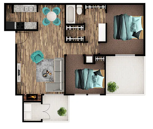 Floor plan Raven