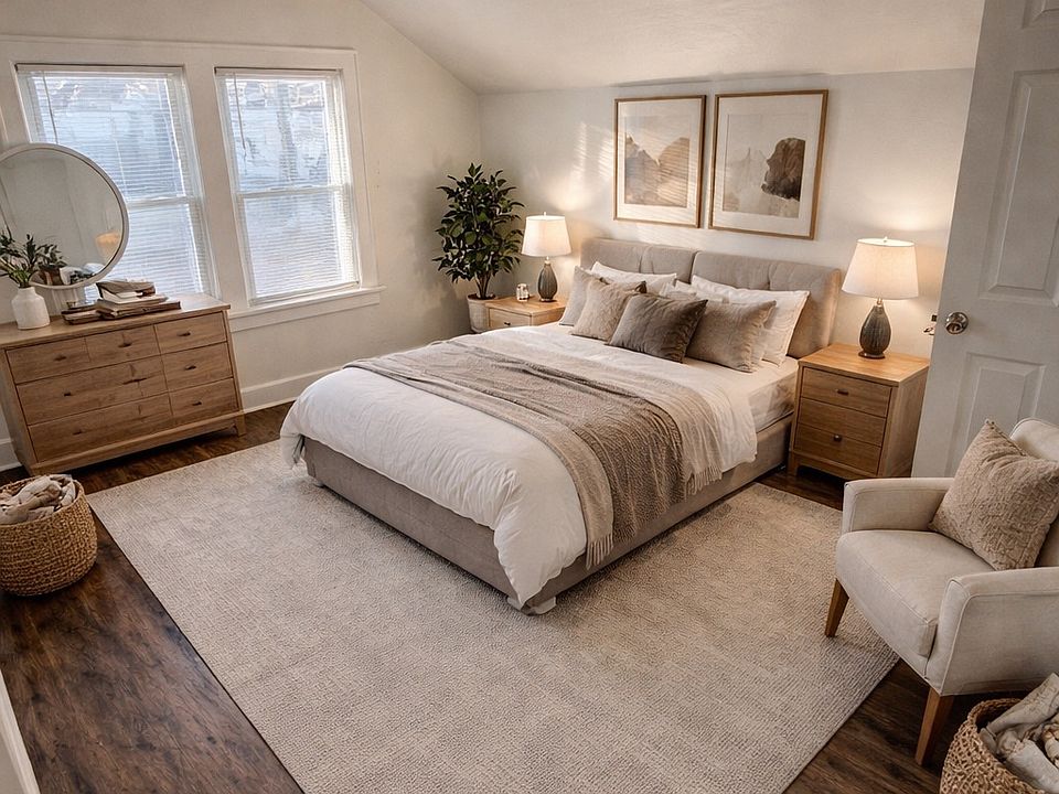 Bedroom #1 with furnishing ideas