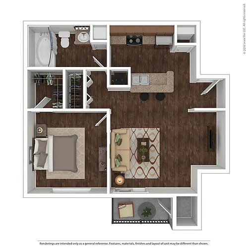 Floor plan The Red Oak