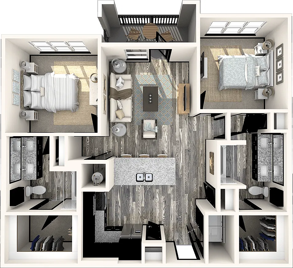 Floor plan B2A