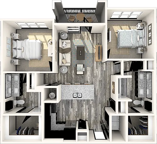Floor plan B2A