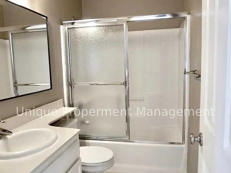 Hallway bathroom