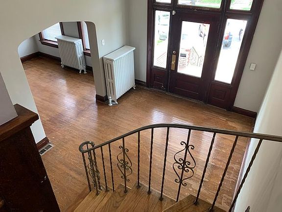 Foyer view from staircase.