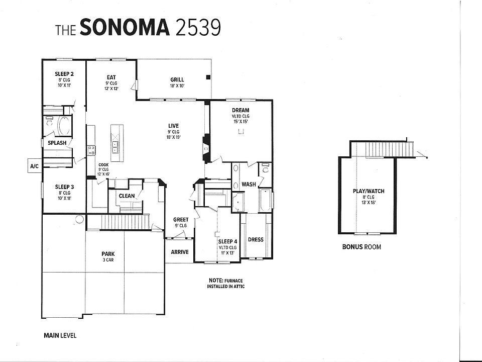 Actual Floorplan.