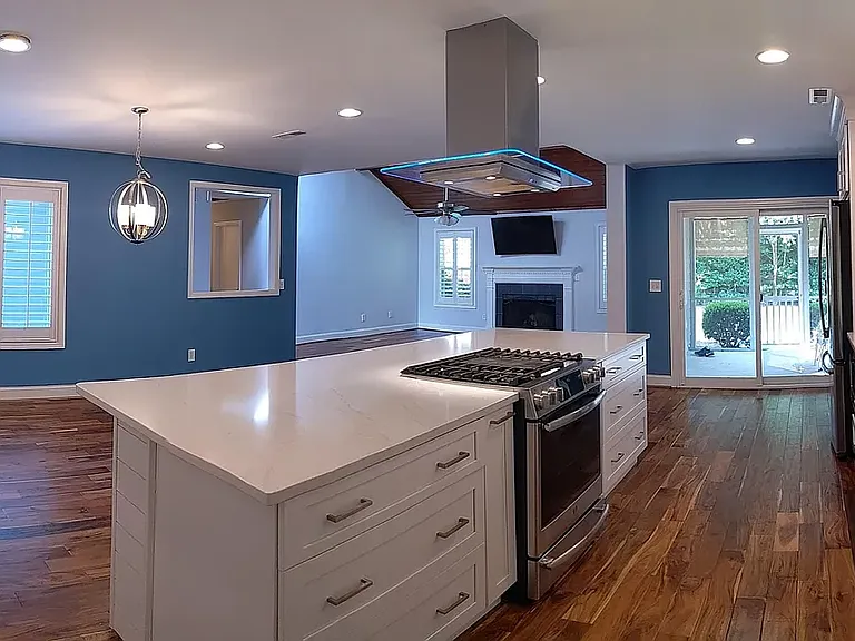 gas 5 burner stove with wifi enabled oven