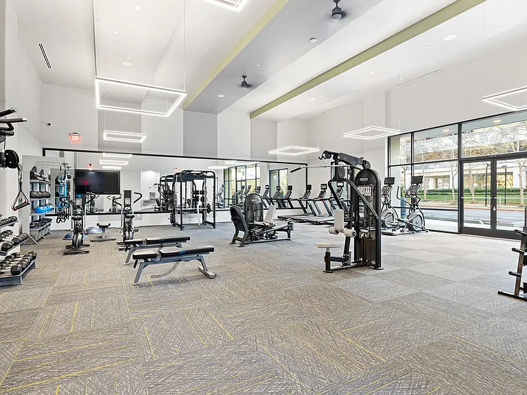 Elevate your workout in our light-filled fitness center_fully equipped for every training style.