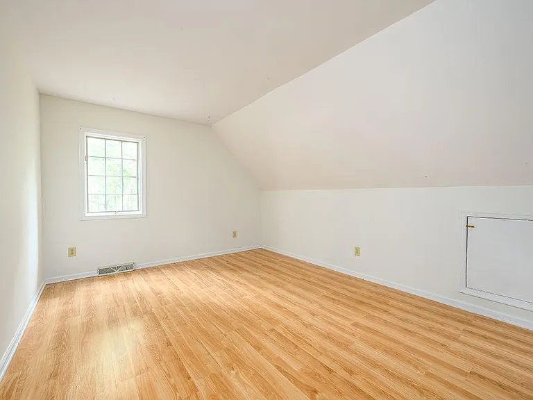 3rd bedroom upstairs with storage space