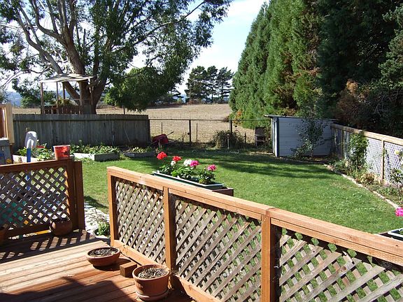 Large backyard w/ deck