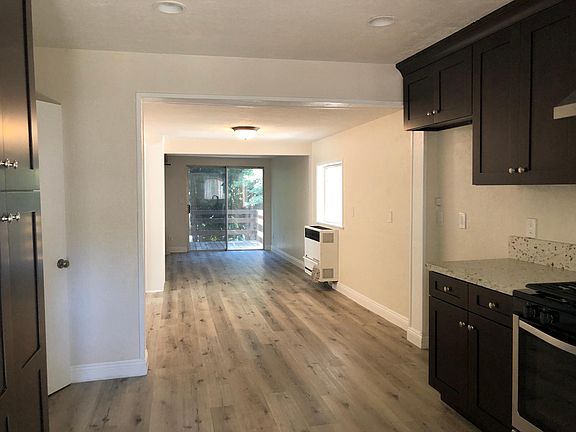 Kitchen to living room and deck