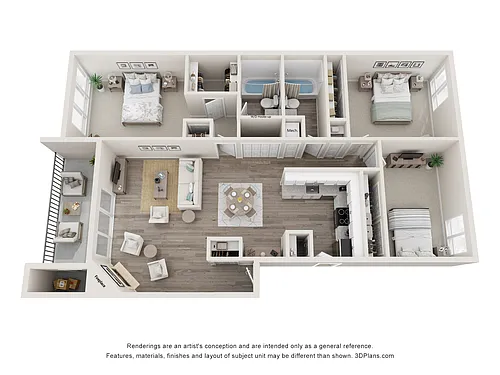Floor plan 3/2 Reno