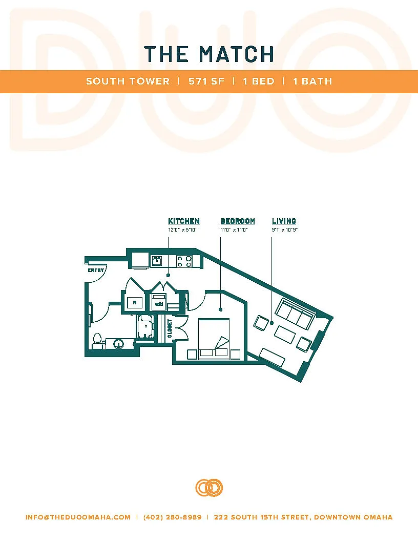Floor plan The Match