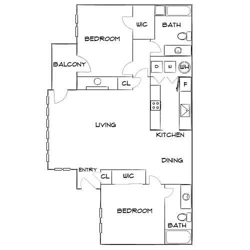Floor plan Design 2A20 Premier