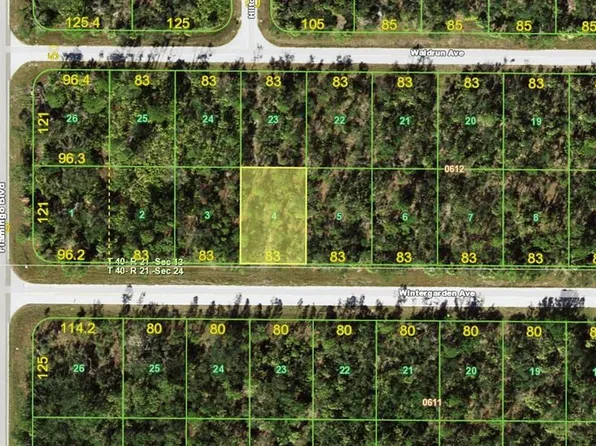 17038 WINTERGARDEN AVENUE LOT 4, PORT CHARLOTTE, FL 33948