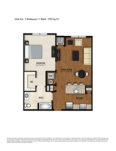 Floor plan AA