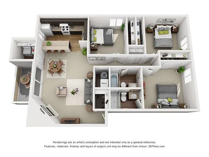 Floor plan Douglas