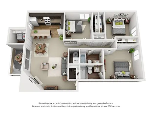 Floor plan Douglas