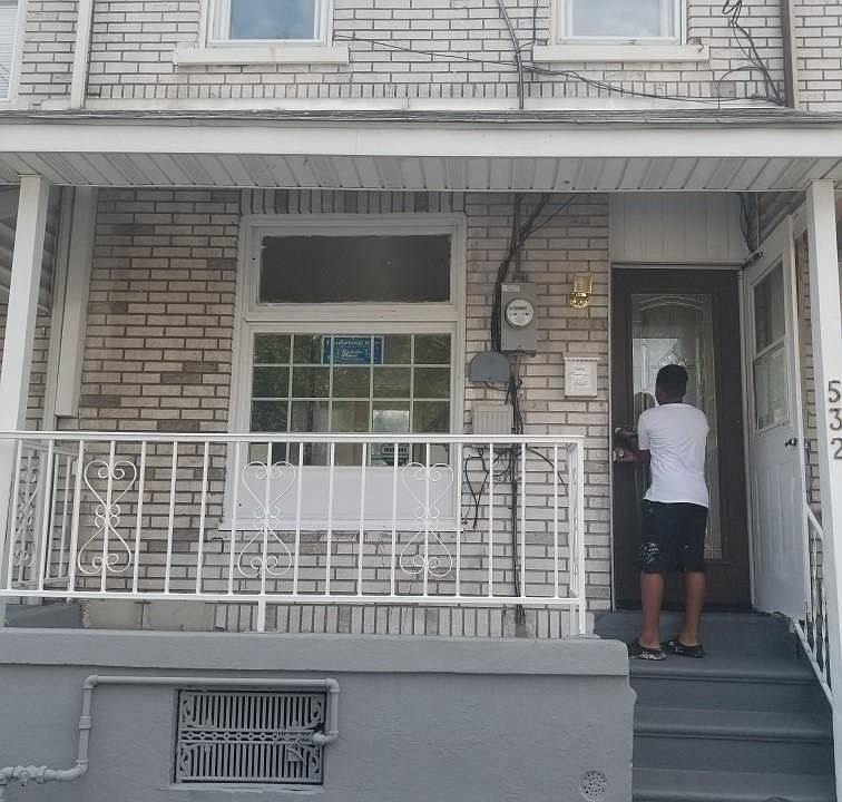 Front of the house