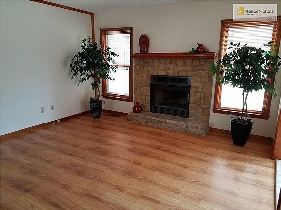 Laminate wood floors throughout main level