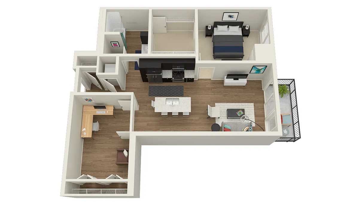 Floor plan Forty Eight