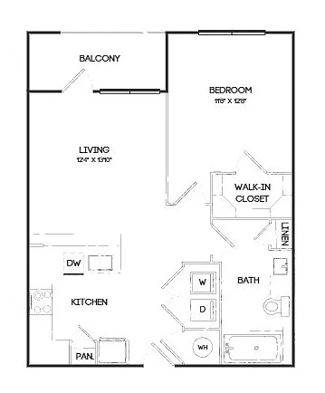 Floor plan A1C