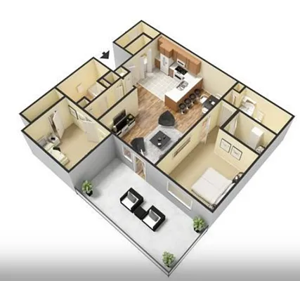Floor plan THE APPALOOSA