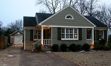 View from curb