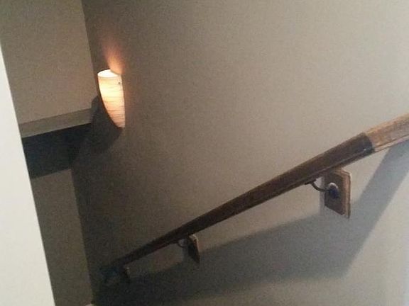 staircase to basement