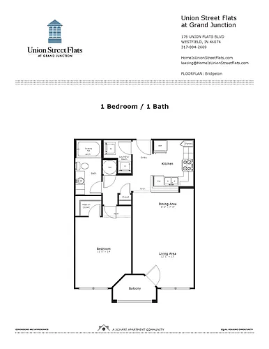 Floor plan Bridgeton U8 1.1