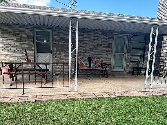 large private patio