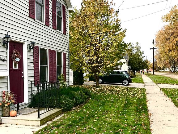 Quiet street within walking distance of a park and soccer field.