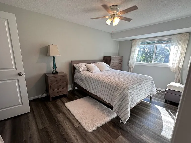 Private bedroom on main level