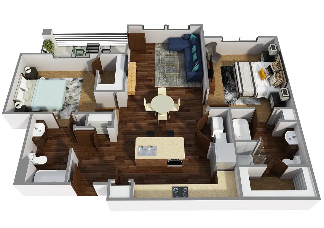 Floor plan B2