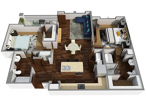 Floor plan B2