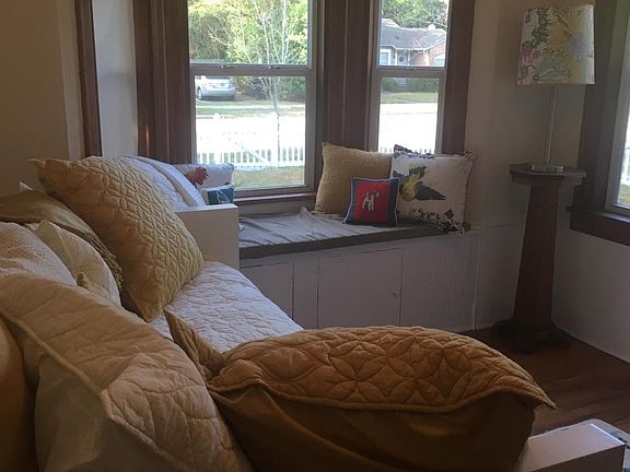 Bedroom 1 with window seat