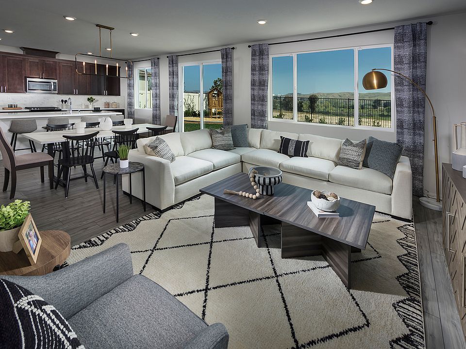 Residence 3 floorplan interior image taken at a nearby Meritage community.
