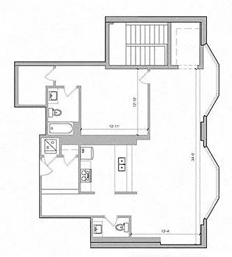 Floor plan CLOV - F1-1302