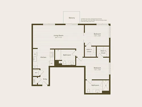 Floor plan 2C