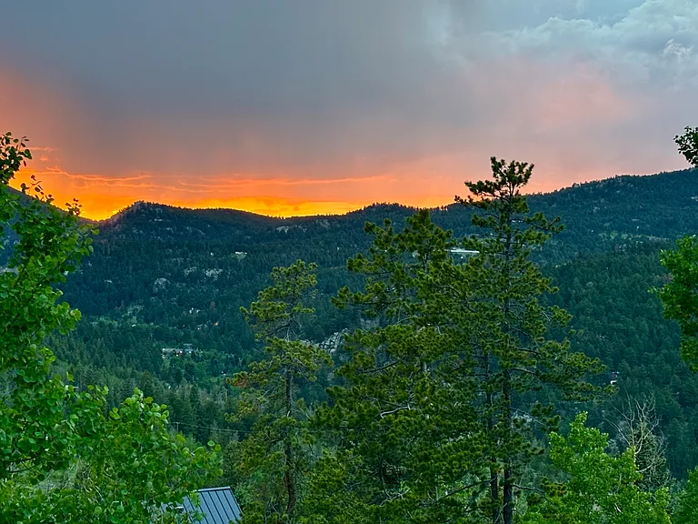 view from deck