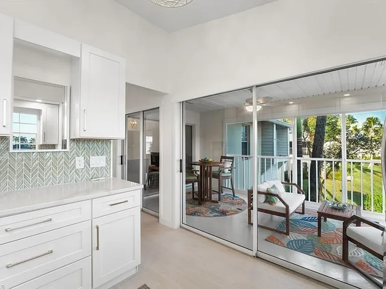 Kitchen slider to lanai