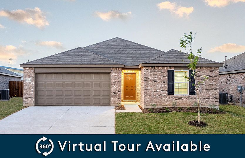 The Serenada, a one-story home with 2-car garage