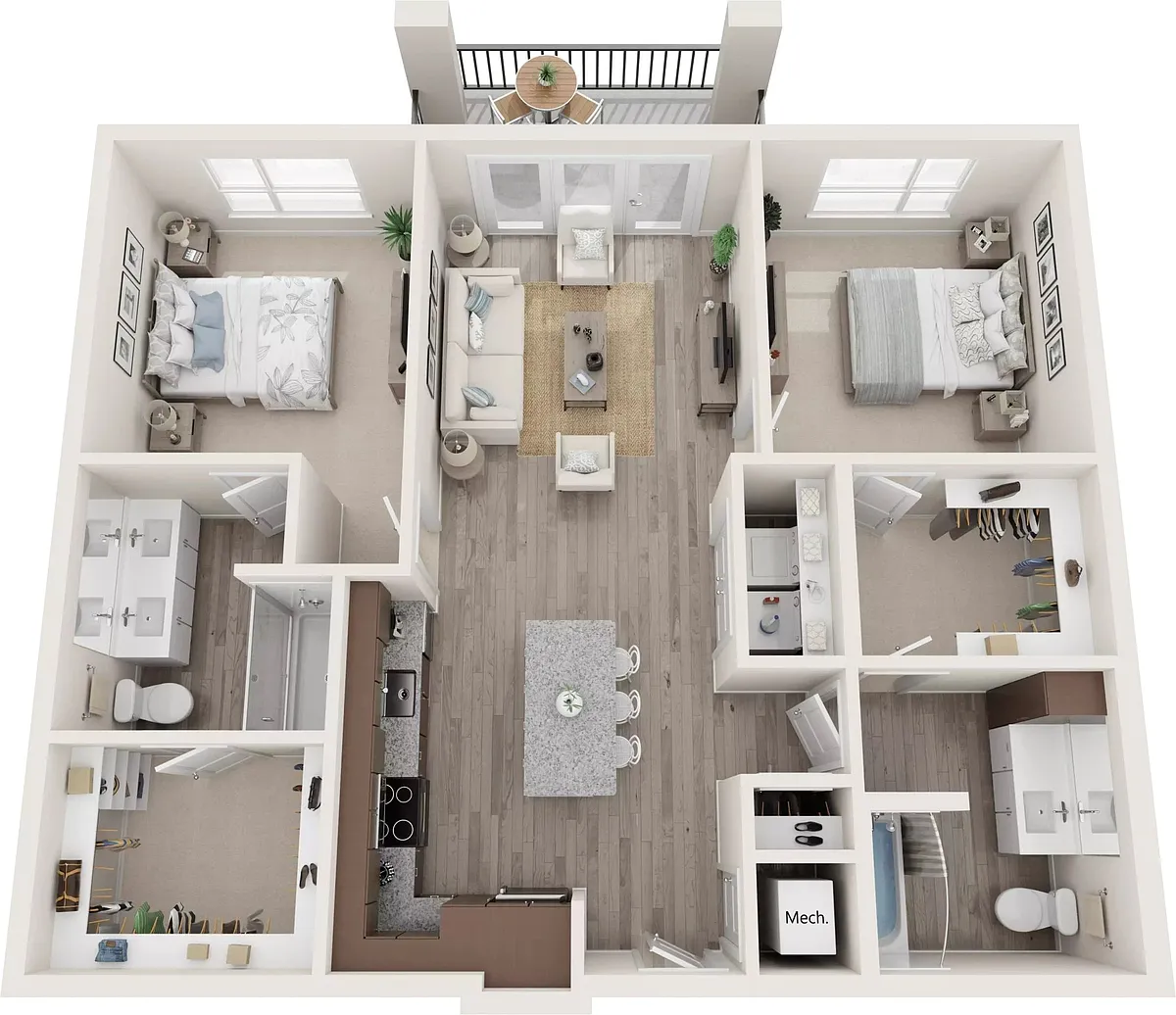 Floor plan Santa Luiza