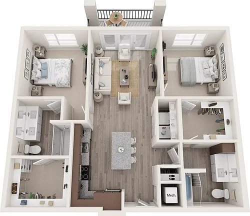 Floor plan Santa Luiza